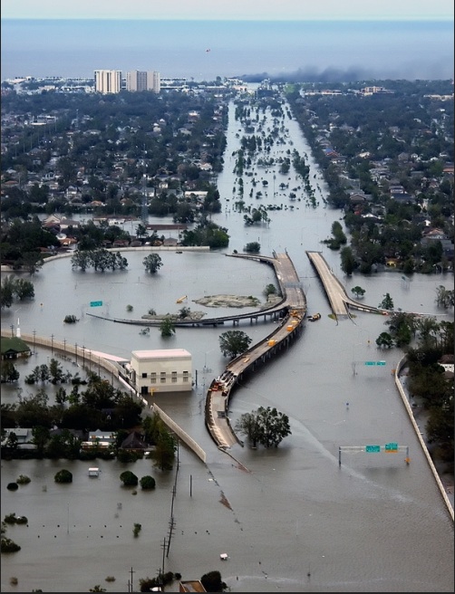Post-Katrina Flood Waters