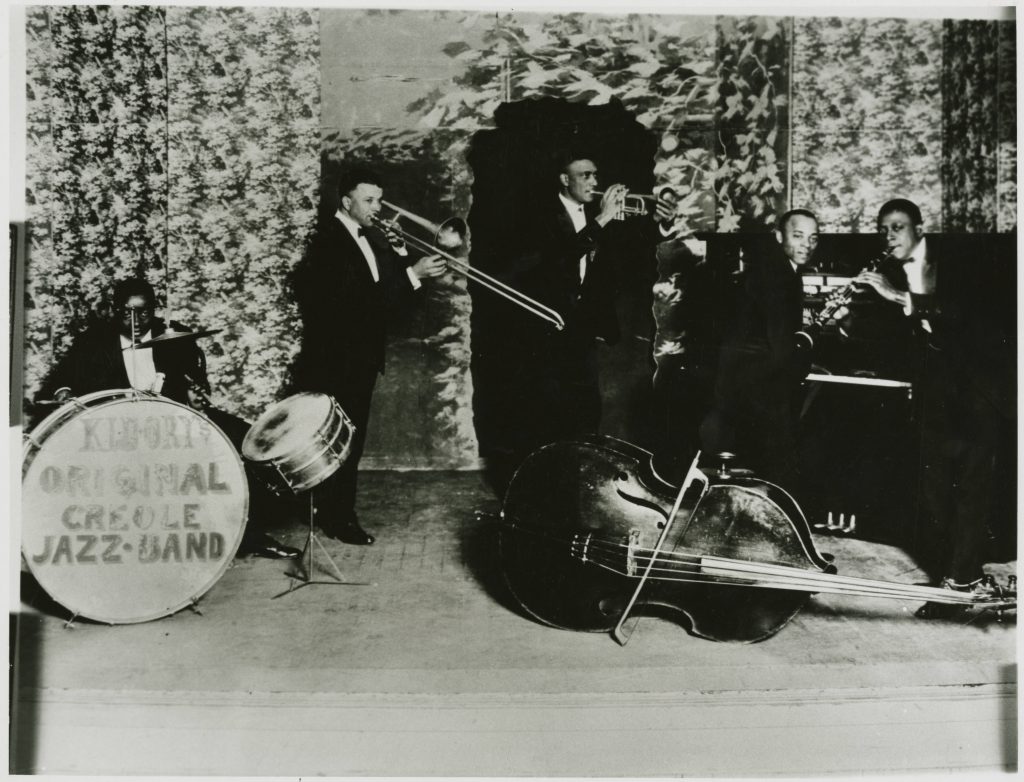Kid Ory's Original Creole Jazz Band; Courtesy of Hogan Jazz Archive, Tulane University